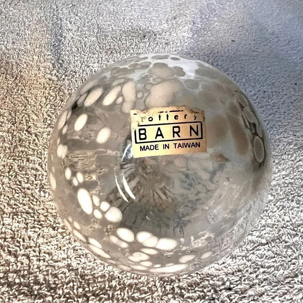 POTTERY BARN OIL DIFFUSER BLOWN GLASS 3